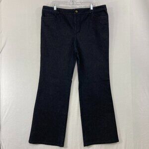 Lafayette 148 New York Women's Dark Wash Boot Cut Jeans